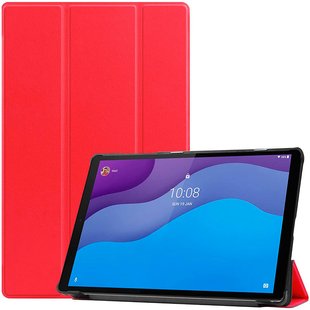 Чехол для Lenovo Tab M10 HD (2nd Gen) X306F Moko кожаный Красный смотреть фото | belker.com.ua