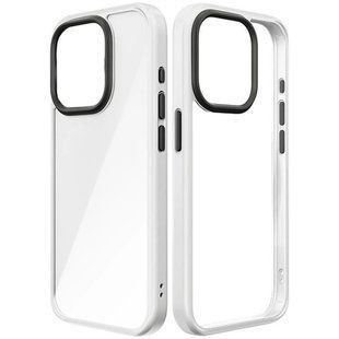 Чехол iPhone 15 Rock Guard Clear Белый смотреть фото | belker.com.ua