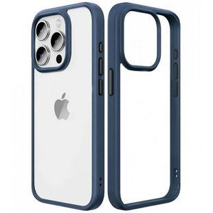 Чехол на iPhone 16 Pro Rock Guard Clear Синий
