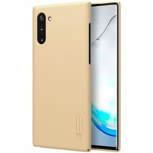 Пластиковый чехол для Samsung Galaxy Note 10 N970 Nillkin Frosted Shield Золотой смотреть фото | belker.com.ua