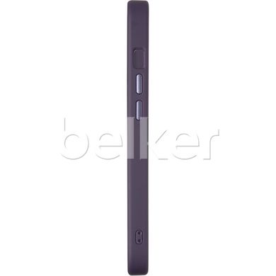 Чехол для iPhone 15 MagSafe Stand Фиолетовый