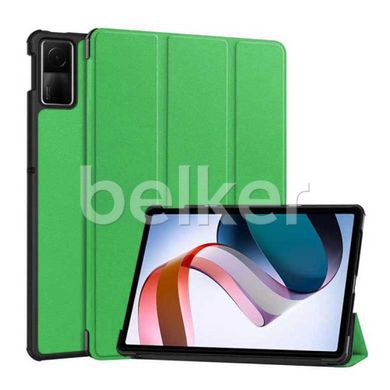 Чехол для Xiaomi Redmi Pad SE 11 2023 Moko кожаный Зеленый