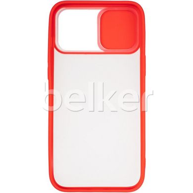 Чехол для iPhone 12 Pro Max Gelius Slide Camera Case Красный смотреть фото | belker.com.ua
