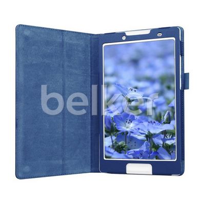 Чехол для Lenovo Tab 2 8.0 A8-50 TTX кожаный Темно-синий смотреть фото | belker.com.ua