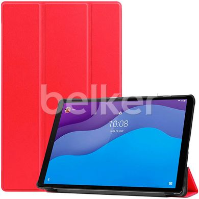 Чехол для Lenovo Tab M10 HD (2nd Gen) X306F Moko кожаный Красный смотреть фото | belker.com.ua