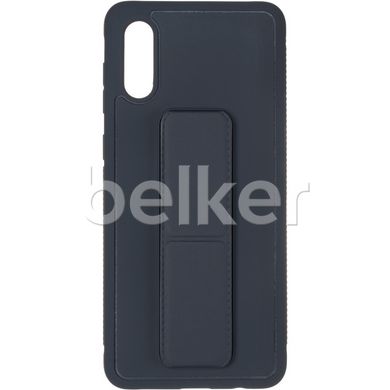 Чехол для Samsung Galaxy A02 (A022) Tourmaline Case с подставкой Темно-синий смотреть фото | belker.com.ua