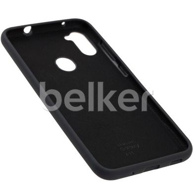 Чехол для Samsung Galaxy M11 (M115) Silicone Case Черный смотреть фото | belker.com.ua