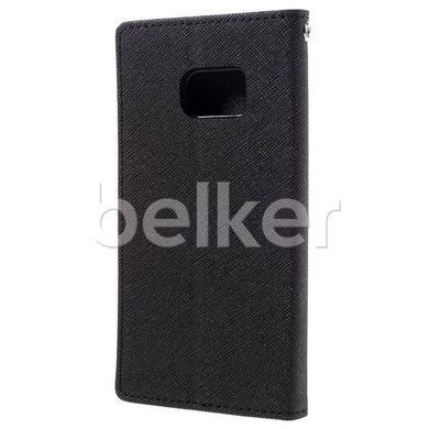 Чехол книжка для Samsung Galaxy S7 G930 Goospery Черный смотреть фото | belker.com.ua