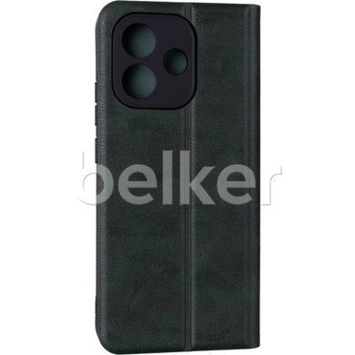 Чехол книжка на Xiaomi Redmi Note 17 Book Cover Gelius Elegant Case Зеленый