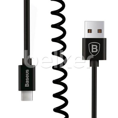 Кабель USB Type-C витой Baseus Черный