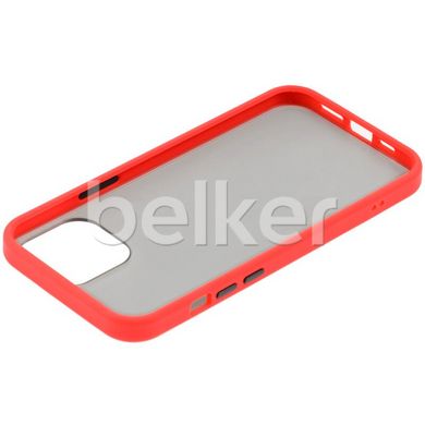 Противоударный чехол для iPhone 12 Pro LikGus Красный смотреть фото | belker.com.ua