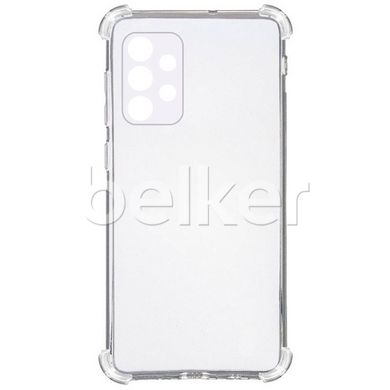 Противоударный силиконовый чехол для Samsung Galaxy A32 Transparent Armour case Прозрачный смотреть фото | belker.com.ua