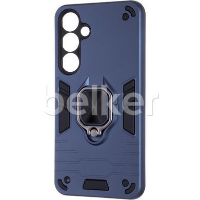 Противоударный чехол Samsung Galaxy S24 Plus Gelius Hard Defence PC Series Синий