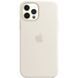 Чехол для iPhone 16 Pro Max Silicone Case (replica) Слоновой кости