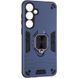 Противоударный чехол Samsung Galaxy S24 Plus Gelius Hard Defence PC Series Синий в магазине belker.com.ua