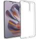 Силиконовый чехол для Motorola Edge 50 Neo ультратонкий Прозрачный