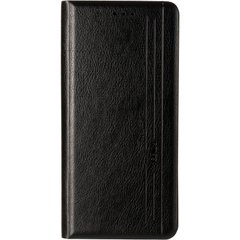 Чехол книжка для Tecno Spark 7 Book Cover Leather Черный