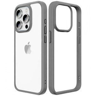 Чехол на iPhone 16 Pro Rock Guard Clear Серый