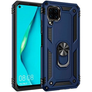 Противоударный чехол для Huawei P40 Lite Hard Defence Series New Синий смотреть фото | belker.com.ua