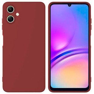 Противоударный чехол для Samsung Galaxy A08 (A085) Full soft case Бордовый