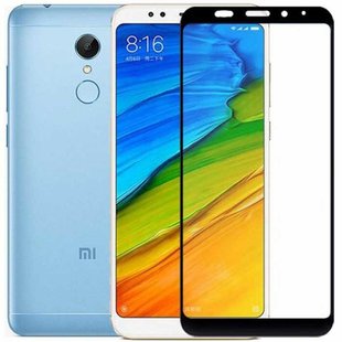 Защитное стекло для Xiaomi Redmi 5 Plus Tempered Glass 3D Черный смотреть фото | belker.com.ua