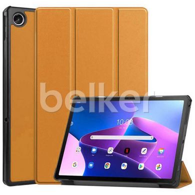 Чехол для Lenovo Xiaoxin Pad 2022 Moko кожаный Оранжевый