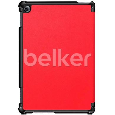 Чехол для Huawei MediaPad M5 Lite 10.1 Moko кожаный Красный смотреть фото | belker.com.ua