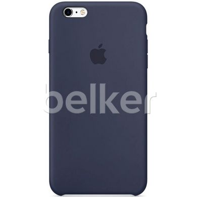 Чехол для iPhone 6/6s Apple Silicone Case Темно-синий смотреть фото | belker.com.ua