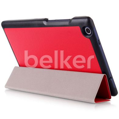 Чехол для Lenovo Tab 3 8.0 850 Moko кожаный Красный смотреть фото | belker.com.ua