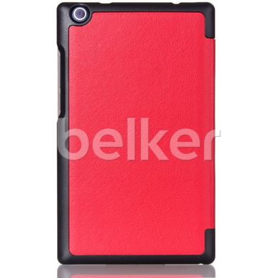 Чехол для Lenovo Tab 3 8.0 850 Moko кожаный Красный смотреть фото | belker.com.ua