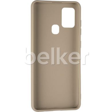 Чехол для Samsung Galaxy A21s (A217) Gelius Canvas Case Серый смотреть фото | belker.com.ua