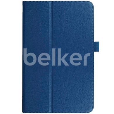 Чехол для Samsung Galaxy Tab A 8.0 2019 T290, T295 Кожаный Темно-синий смотреть фото | belker.com.ua