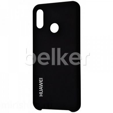 Оригинальный чехол для Huawei P20 Lite Silicone Case Черный смотреть фото | belker.com.ua