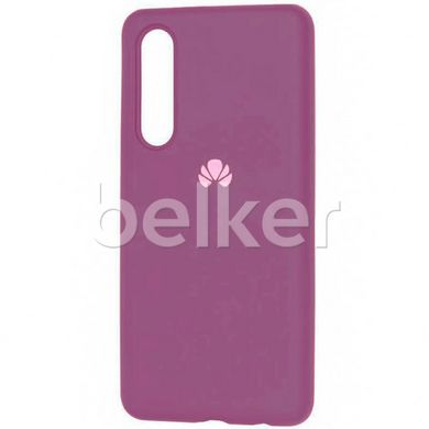 Оригинальный чехол для Huawei P30 Soft Silicone Case Фиолетовый смотреть фото | belker.com.ua