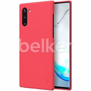 Пластиковый чехол для Samsung Galaxy Note 10 N970 Nillkin Frosted Shield Красный смотреть фото | belker.com.ua