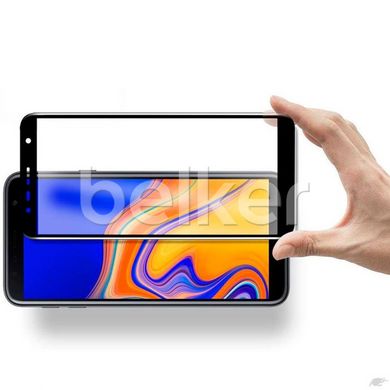 Защитное стекло для Samsung Galaxy J4 Plus (J415) Optima 5D Черный смотреть фото | belker.com.ua