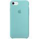 Чехол для iPhone SE 2 Silicone Case (replica) Бирюзовый