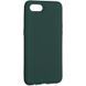 Чехол для Realme C2 Full soft case Зелёный в магазине belker.com.ua