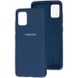 Оригинальный чехол для Samsung Galaxy A51 (A515) Soft Case Темно-синий в магазине belker.com.ua