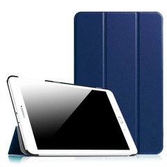 Чехол для Samsung Galaxy Tab E 9.6 T560, T561 кожаный Moko Темно-синий смотреть фото | belker.com.ua