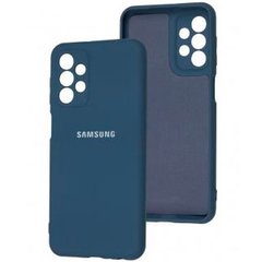 Оригинальный чехол для Samsung Galaxy A23 (A235) Soft Case Синий