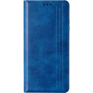 Чехол книжка для Tecno Spark 7 Book Cover Leather Синий смотреть фото | belker.com.ua