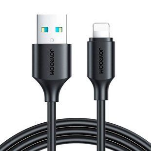Кабель для iPhone USB на Lightning 2.4A JoyRoom S-A9 (1 метр) Черный