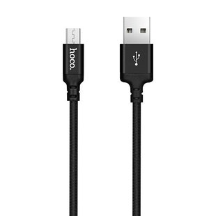 Кабель microUSB Hoco X14 Times Speed 1 метр Черный