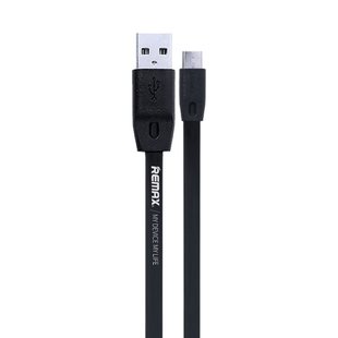 Кабель microUSB Remax Full Speed 2 метра Черный