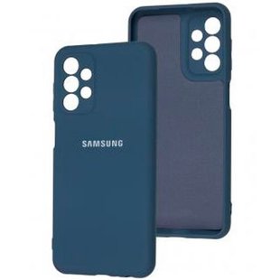 Оригинальный чехол для Samsung Galaxy A23 (A235) Soft Case Синий смотреть фото | belker.com.ua