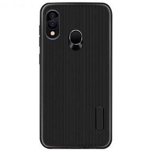 Противоударный чехол для Samsung Galaxy A10s A107 Ribbed case Черный смотреть фото | belker.com.ua