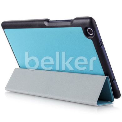 Чехол для Lenovo Tab 3 8.0 850 Moko кожаный Голубой смотреть фото | belker.com.ua