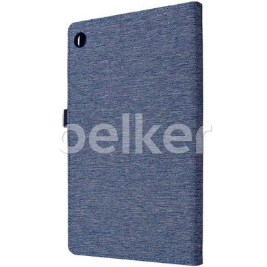 Чехол для Lenovo Tab M10 Plus 10.3 TB-X606f Textile case Синий смотреть фото | belker.com.ua