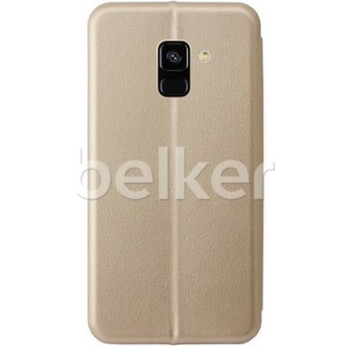 Чехол книжка для Samsung Galaxy A8 (A530) G-Case Ranger Золотой смотреть фото | belker.com.ua